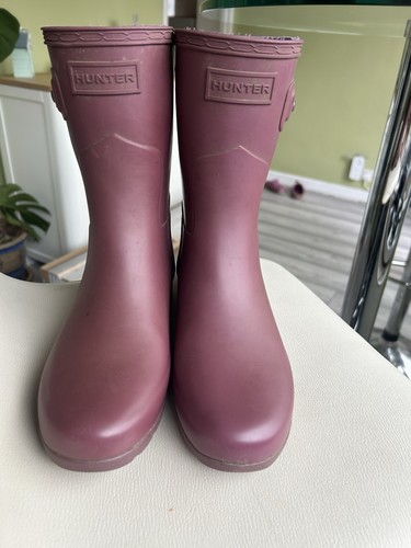 Hunter wellies pink ladies - pink, uk