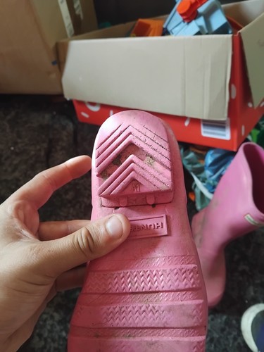 Kids hunter wellies - a1, pink