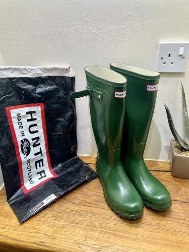 Vintage hunter wellies with - hunter,