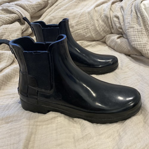 Hunter wellies black - black, chelsea