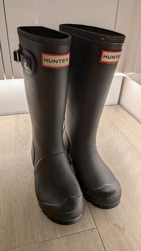 Girls navy hunter - hunter, wellington