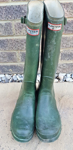 Hunter wellies tall green - tall,