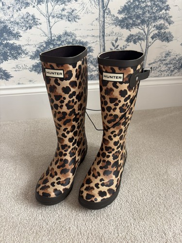 Women leopard print hunter - leopard,