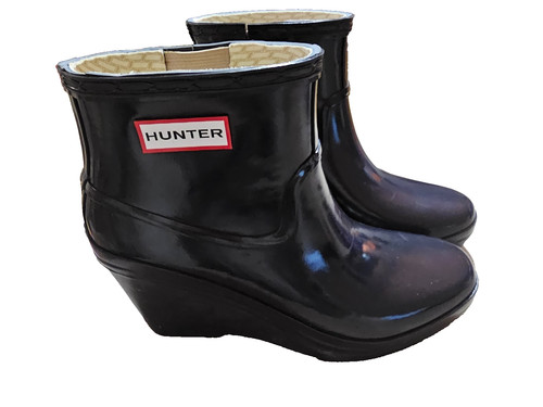 Hunter ashton wedge wellie - hunter,