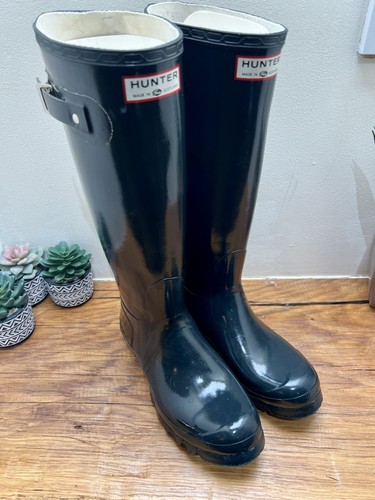 Vintage hunter wellies good - hunter,