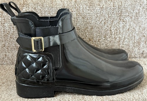 Hunter wellies quilted ankle - hunter,