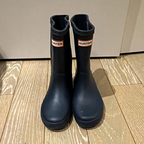 Hunter unisex kids navy rubber - hunter,