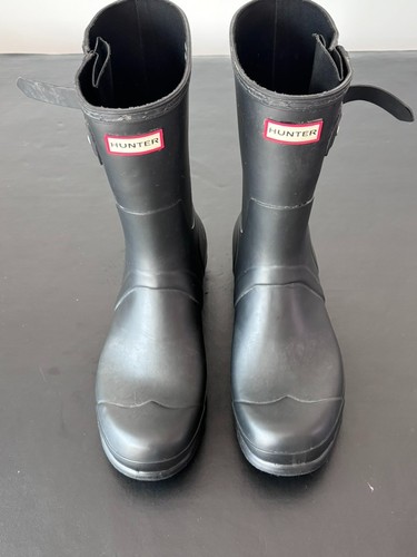 Black hunter wellies - black,