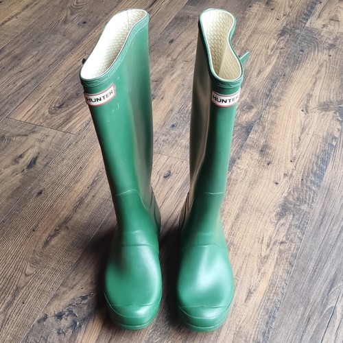 Hunter wellies tall green - hunter, in
