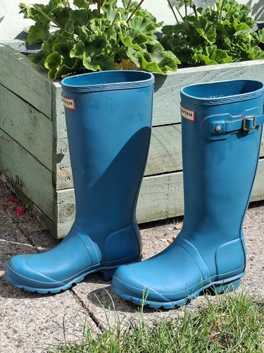 Hunter wellies size blue - size, 3