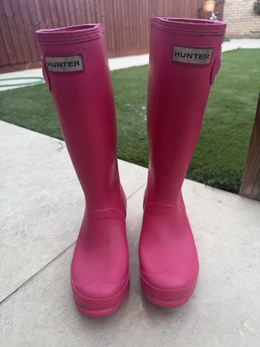 Pink hunter wellies - wellies, size