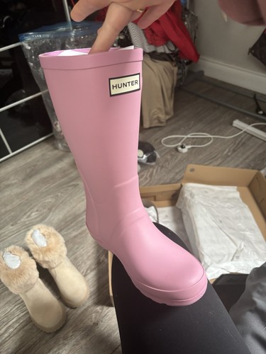 Girls tall pink - tall, wellies