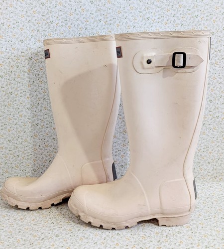 Hunter wellies size cream - wellies, uk