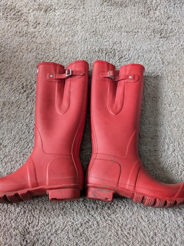 Ladies red hunter - ladies, wellies