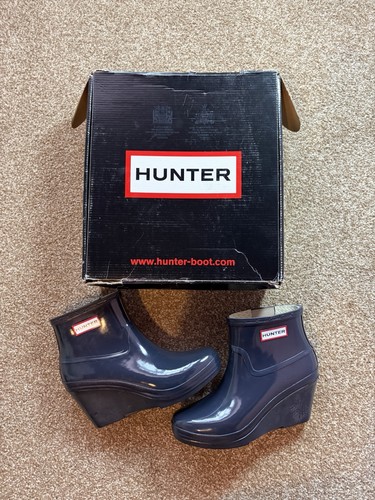 Hunter aston wedge - wedge, wellie