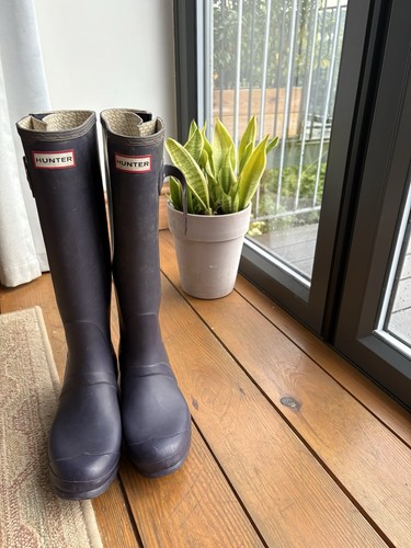 Hunter wellies boots uk7 - wellies,